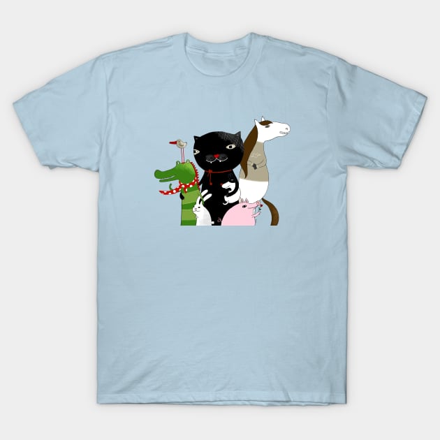 Animals United T-Shirt by Krize